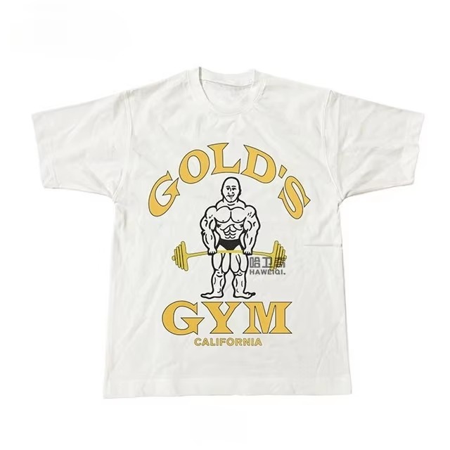 골드스 짐 머슬 조 빈티지 스포츠 브랜드 그래픽 티셔츠 - Streetwear Brand Tees 리뷰 및 가격